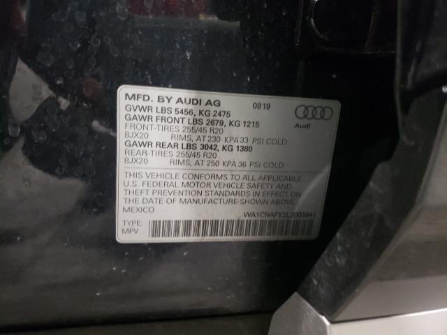 Photo 9 VIN: WA1CNAFY2L2003941 - AUDI Q5 