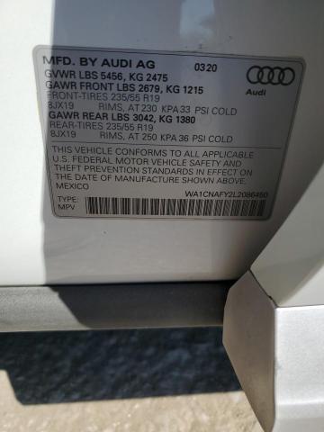 Photo 11 VIN: WA1CNAFY2L2086450 - AUDI Q5 PRESTIG 