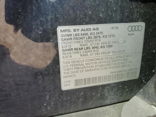 Photo 12 VIN: WA1CNAFY2L2092734 - AUDI Q5 PRESTIG 