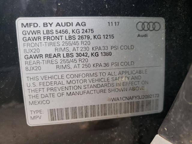 Photo 11 VIN: WA1CNAFY3J2092173 - AUDI Q5 