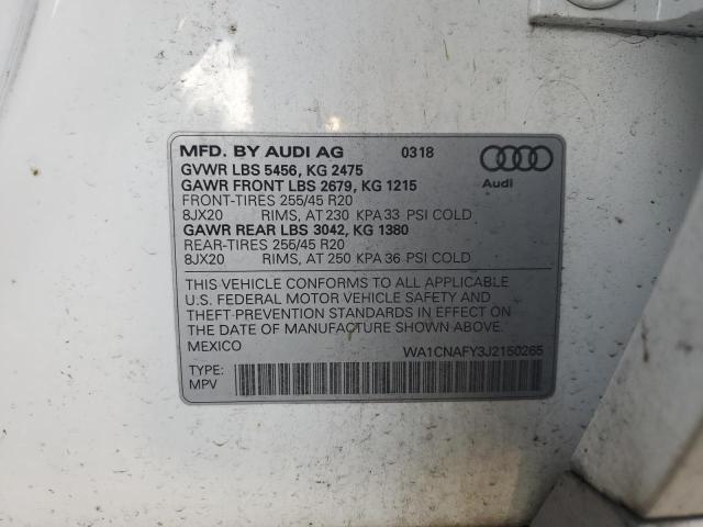 Photo 13 VIN: WA1CNAFY3J2150265 - AUDI Q5 PRESTIG 