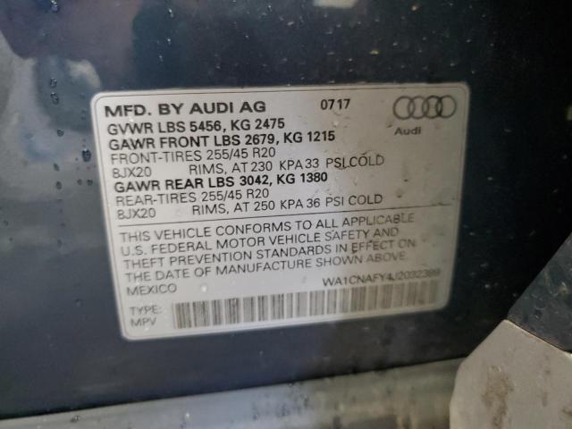 Photo 12 VIN: WA1CNAFY4J2032399 - AUDI Q5 PRESTIG 