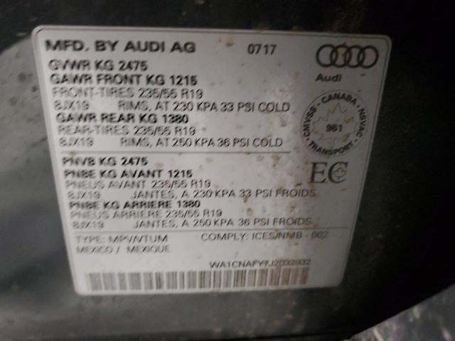 Photo 12 VIN: WA1CNAFY7J2032932 - AUDI Q5 PRESTIG 