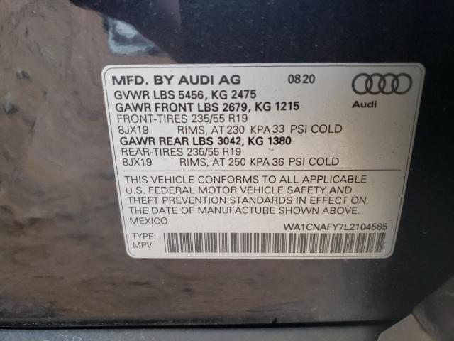 Photo 12 VIN: WA1CNAFY7L2104585 - AUDI Q5 PRESTIG 