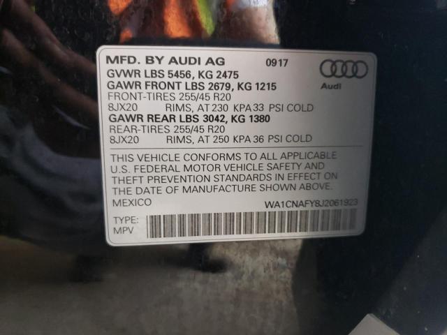 Photo 12 VIN: WA1CNAFY8J2061923 - AUDI Q5 