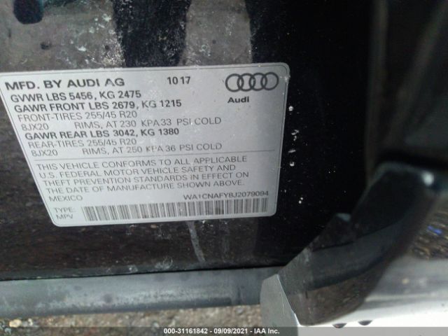 Photo 8 VIN: WA1CNAFY8J2079094 - AUDI Q5 