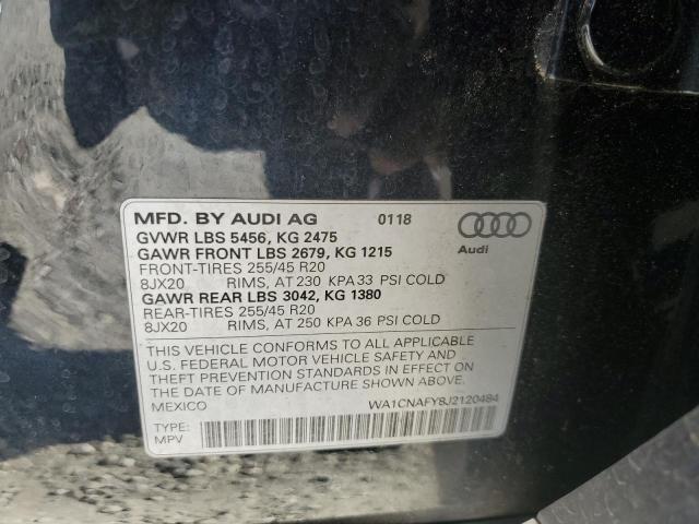 Photo 9 VIN: WA1CNAFY8J2120484 - AUDI Q5 PRESTIG 