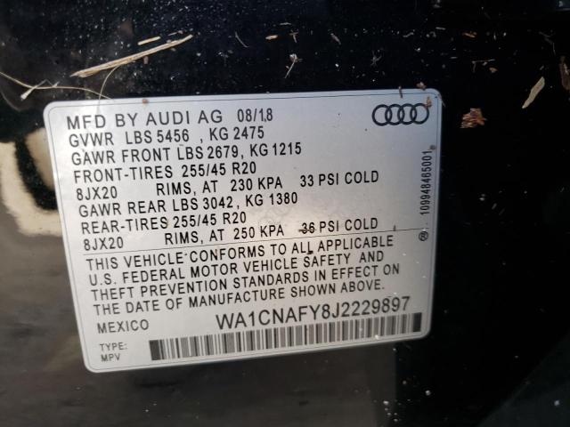 Photo 9 VIN: WA1CNAFY8J2229897 - AUDI Q5 PRESTIG 