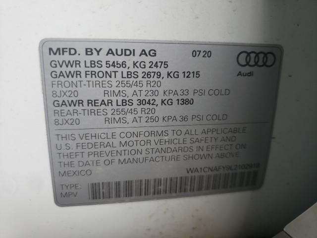 Photo 9 VIN: WA1CNAFY9L2102918 - AUDI Q5 