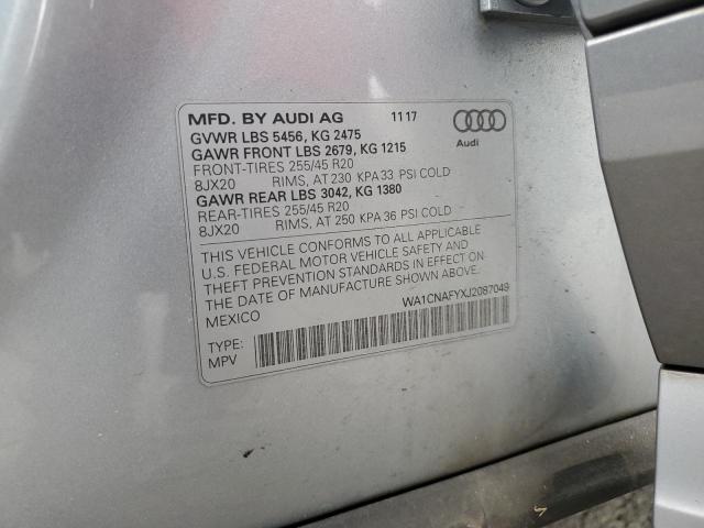 Photo 11 VIN: WA1CNAFYXJ2087049 - AUDI Q5 