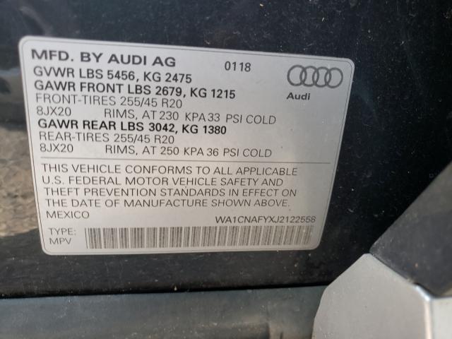 Photo 9 VIN: WA1CNAFYXJ2122558 - AUDI Q5 