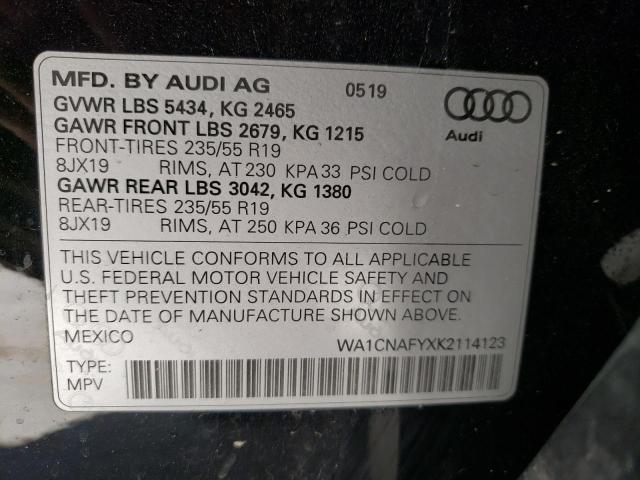 Photo 11 VIN: WA1CNAFYXK2114123 - AUDI Q5 PRESTIG 