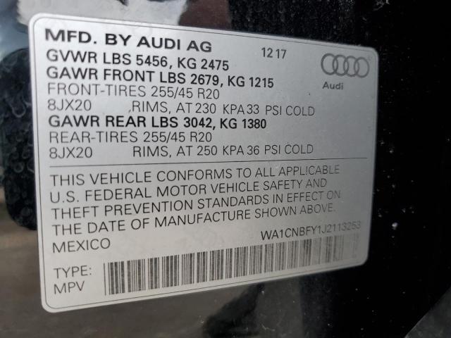 Photo 12 VIN: WA1CNBFY1J2113253 - AUDI Q5 