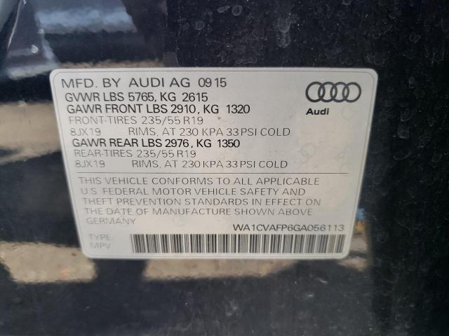 Photo 12 VIN: WA1CVAFP6GA056113 - AUDI Q5 