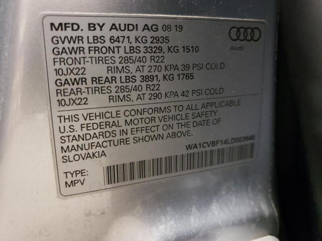 Photo 13 VIN: WA1CVBF14LD003646 - AUDI Q8 PRESTIG 