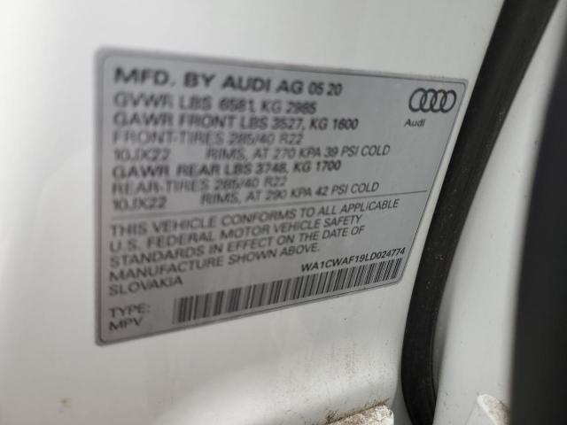 Photo 11 VIN: WA1CWAF19LD024774 - AUDI SQ8 PRESTI 