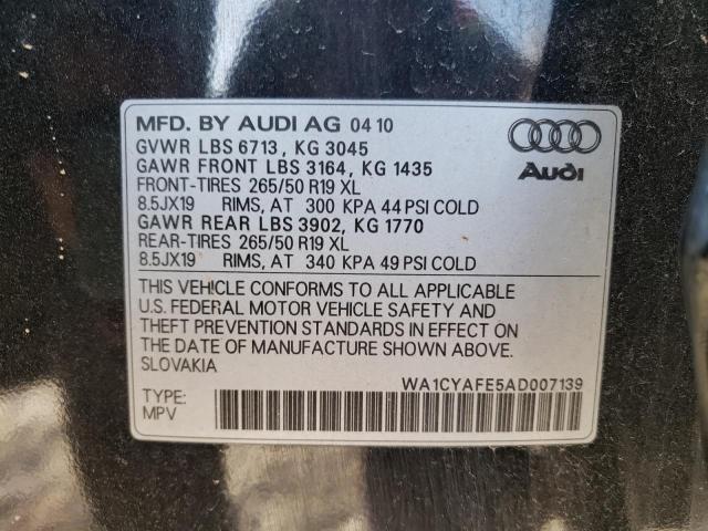 Photo 12 VIN: WA1CYAFE5AD007139 - AUDI Q7 PREMIUM 