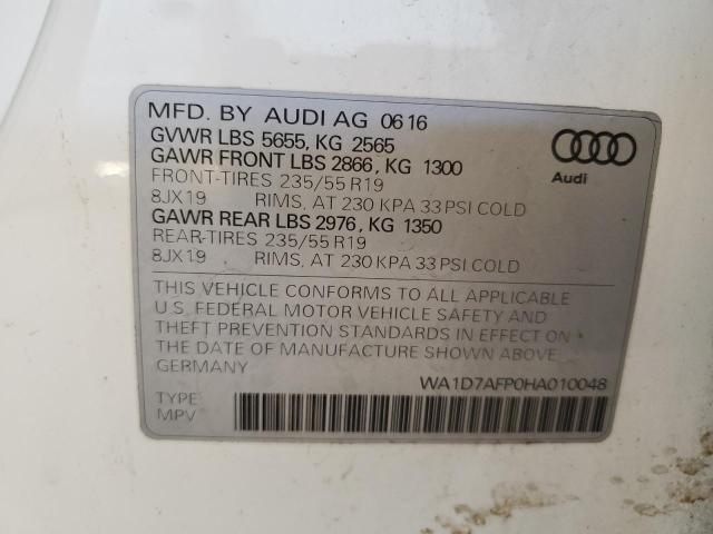 Photo 12 VIN: WA1D7AFP0HA010048 - AUDI Q5 