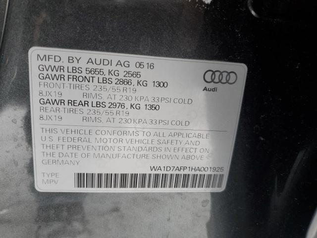 Photo 13 VIN: WA1D7AFP1HA001925 - AUDI Q5 