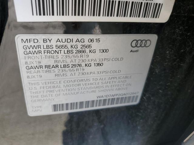 Photo 11 VIN: WA1D7AFP2GA012947 - AUDI Q5 