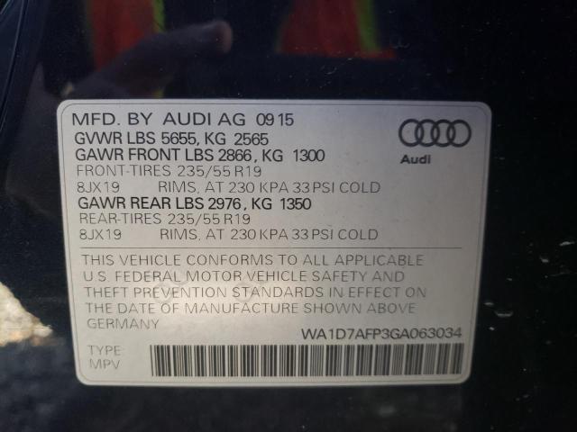 Photo 9 VIN: WA1D7AFP3GA063034 - AUDI Q5 PREMIUM 