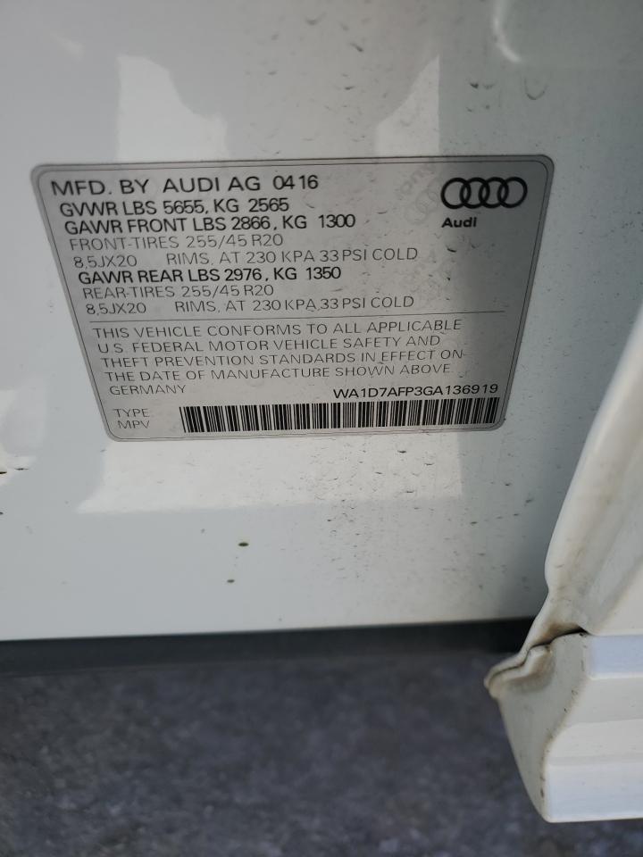 Photo 13 VIN: WA1D7AFP3GA136919 - AUDI Q5 