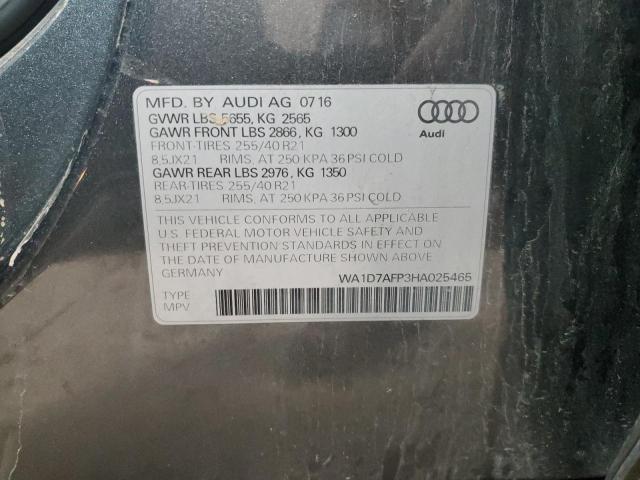 Photo 11 VIN: WA1D7AFP3HA025465 - AUDI Q5 PREMIUM 