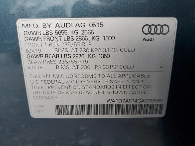 Photo 12 VIN: WA1D7AFP4GA002582 - AUDI Q5 