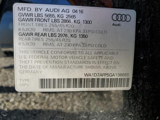 Photo 13 VIN: WA1D7AFP5GA138655 - AUDI Q5 