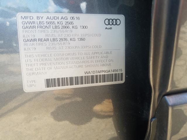 Photo 9 VIN: WA1D7AFP6GA145615 - AUDI Q5 