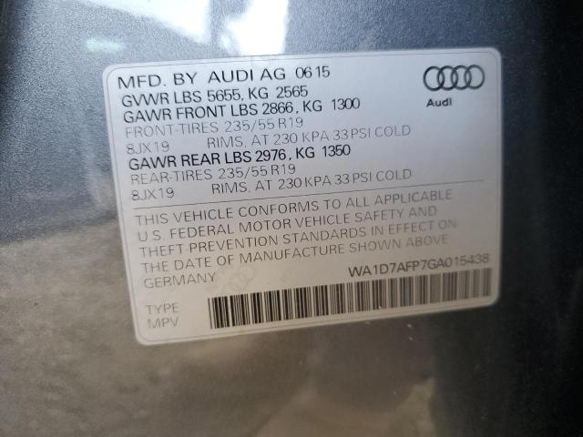 Photo 12 VIN: WA1D7AFP7GA015438 - AUDI Q5 