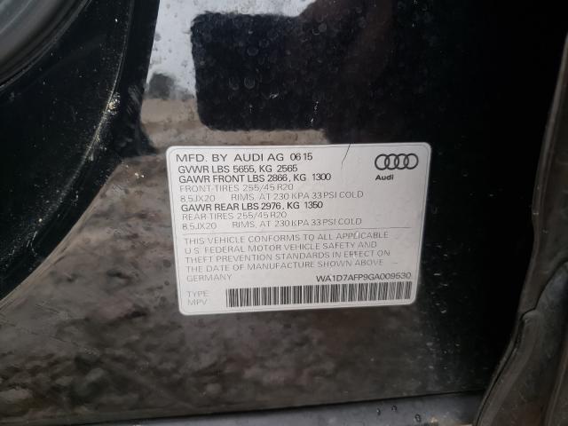 Photo 9 VIN: WA1D7AFP9GA009530 - AUDI Q5 PREMIUM 