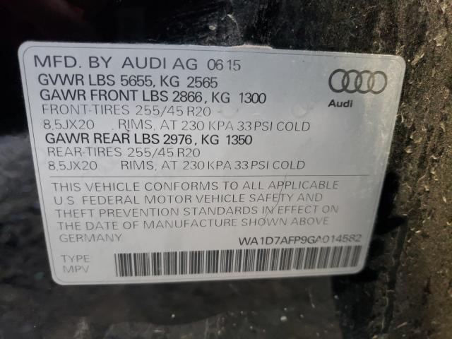 Photo 9 VIN: WA1D7AFP9GA014582 - AUDI Q5 PREMIUM 