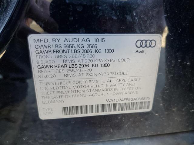 Photo 12 VIN: WA1D7AFP9GA066875 - AUDI Q5 PREMIUM 