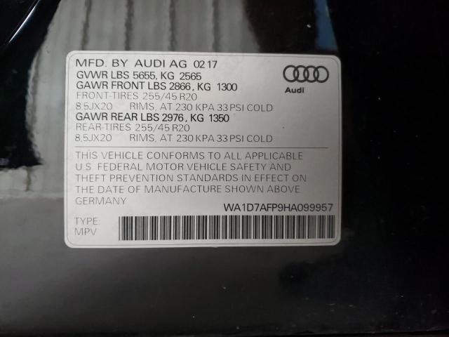 Photo 12 VIN: WA1D7AFP9HA099957 - AUDI Q5 