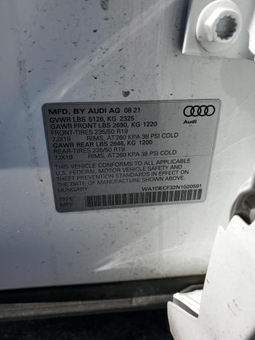 Photo 9 VIN: WA1DECF32N1020591 - AUDI Q3 PREMIUM 