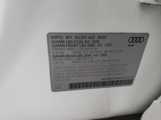 Photo 9 VIN: WA1DECF34M1023314 - AUDI Q3 