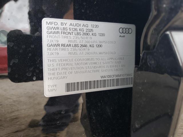 Photo 12 VIN: WA1DECF38M1073682 - AUDI Q3 PREMIUM 