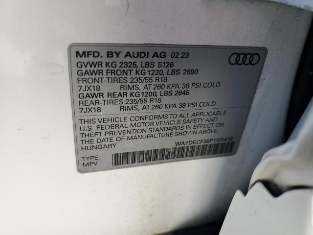 Photo 12 VIN: WA1DECF38P1101419 - AUDI Q3 PREMIUM 