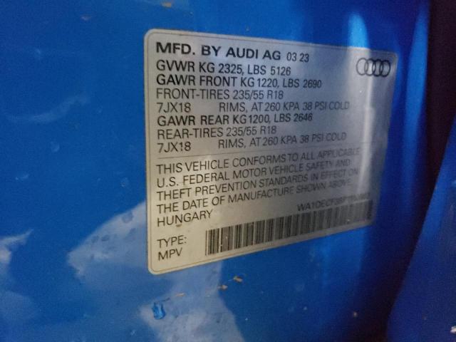 Photo 12 VIN: WA1DECF38P1110802 - AUDI Q3 