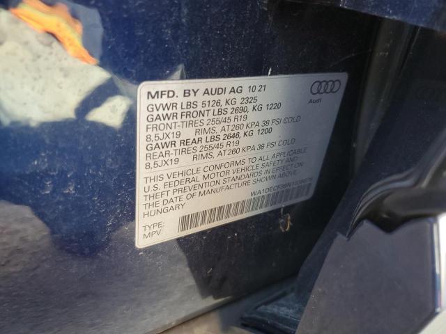 Photo 12 VIN: WA1DECF39N1038876 - AUDI Q3 PREMIUM 