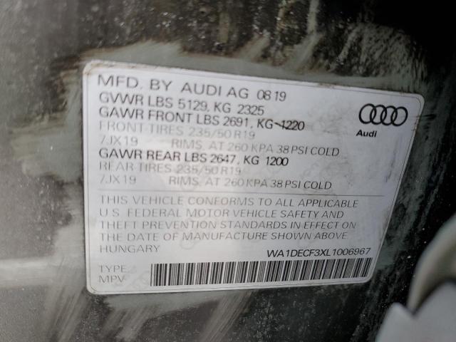 Photo 12 VIN: WA1DECF3XL1006967 - AUDI Q3 