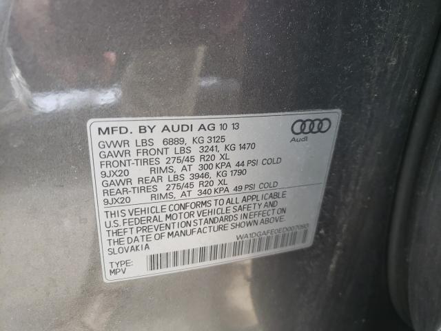 Photo 9 VIN: WA1DGAFE0ED007093 - AUDI Q7 