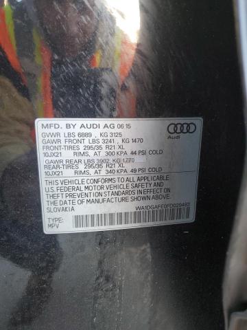 Photo 12 VIN: WA1DGAFE0FD029483 - AUDI Q7 PRESTIG 