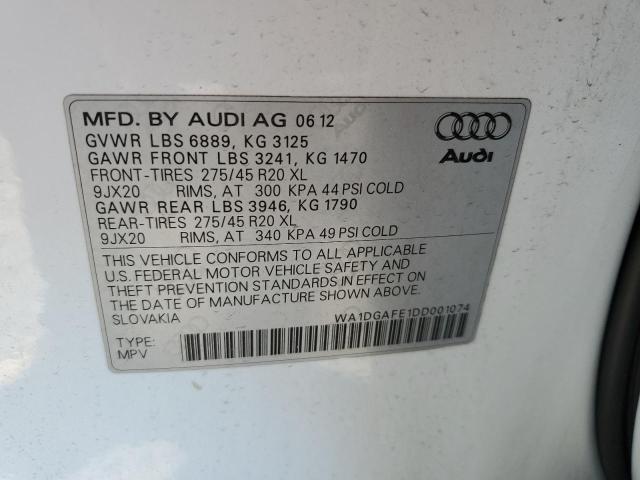 Photo 12 VIN: WA1DGAFE1DD001074 - AUDI Q7 PRESTIG 