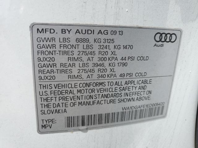 Photo 11 VIN: WA1DGAFE1ED005420 - AUDI Q7 