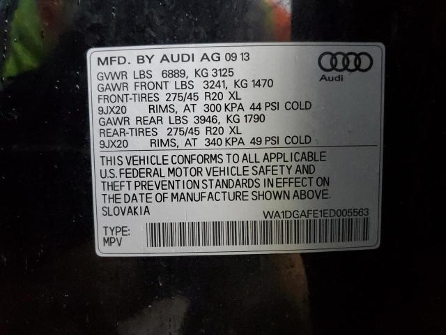 Photo 11 VIN: WA1DGAFE1ED005563 - AUDI Q7 PRESTIG 