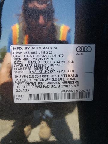 Photo 12 VIN: WA1DGAFE1FD002762 - AUDI Q7 PRESTIG 