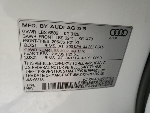 Photo 11 VIN: WA1DGAFE1FD021974 - AUDI Q7 