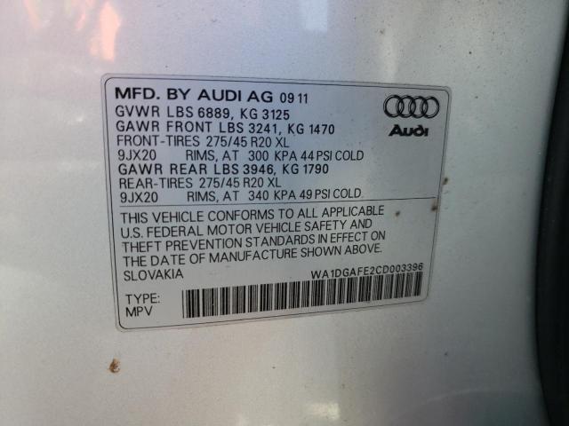 Photo 9 VIN: WA1DGAFE2CD003396 - AUDI Q7 PRESTIG 